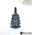 Macuahuitl pendant, Aztec weapon, green jade pendant, Ceremonial Necklace, Jade Necklace. Aztec god. Read Description