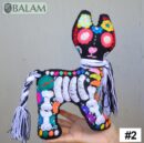 Skeleton cat stuffed animal, Cat stuffed animal, Colorful Mexican handmade plushies, Dia de Muertos Xolo dog. 10 - 11'' tall