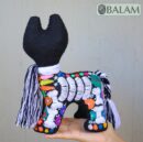 Skeleton cat stuffed animal, Cat stuffed animal, Colorful Mexican handmade plushies, Dia de Muertos Xolo dog. 10 - 11'' tall