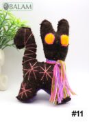 small stuffed animal, Donkey stuffed animal, doggy stuffed animal, Colorful Mexican handmade plushies, stuffed animal. 6'' to 9'' tall