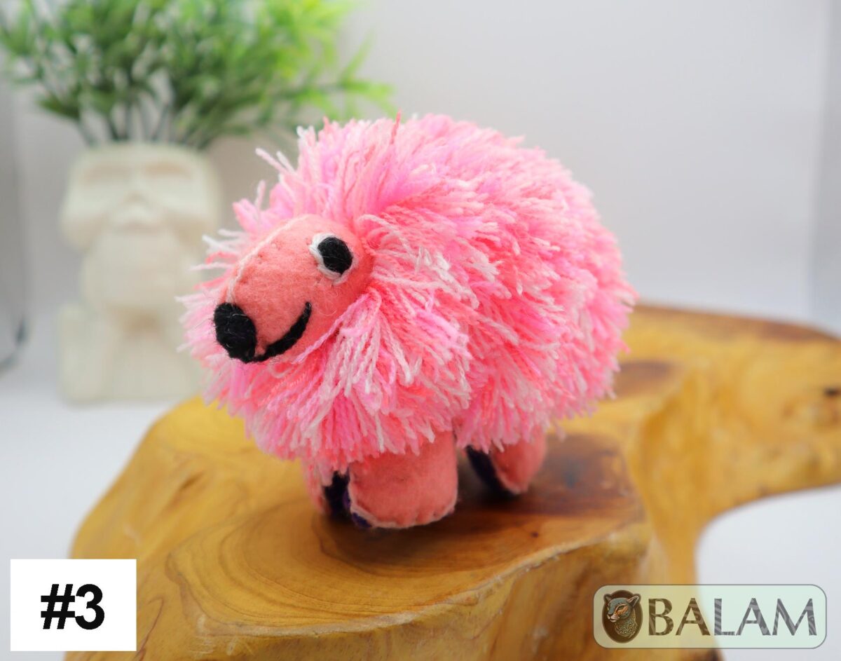 Little porcupine stuffed animal, porcupine stuffed animal, Colorful Mexican handmade plushies. 4'' approx - Image 6