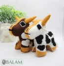 small stuffed animal, cow stuffed animal, Axolotl stuffed animal, Octopus plushie, Colorful Mexican handmade plushies. 5'' to 8'' tall