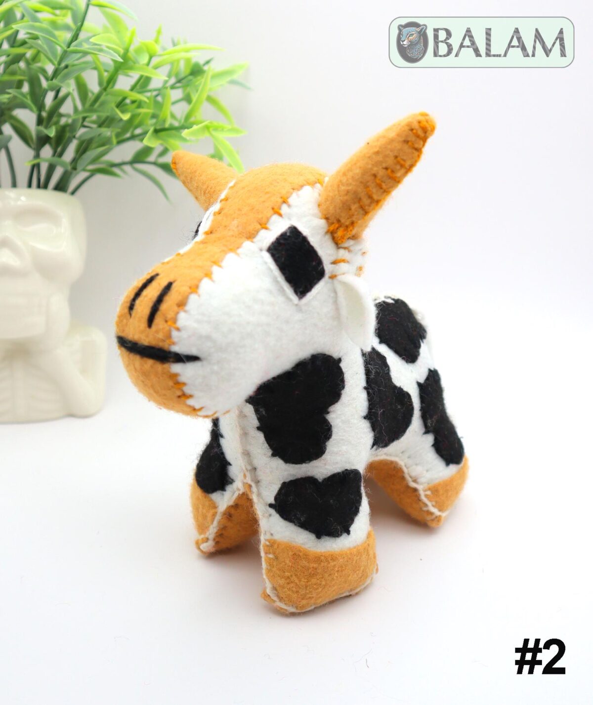 small stuffed animal, cow stuffed animal, Axolotl stuffed animal, Octopus plushie, Colorful Mexican handmade plushies. 5'' to 8'' tall - Image 4