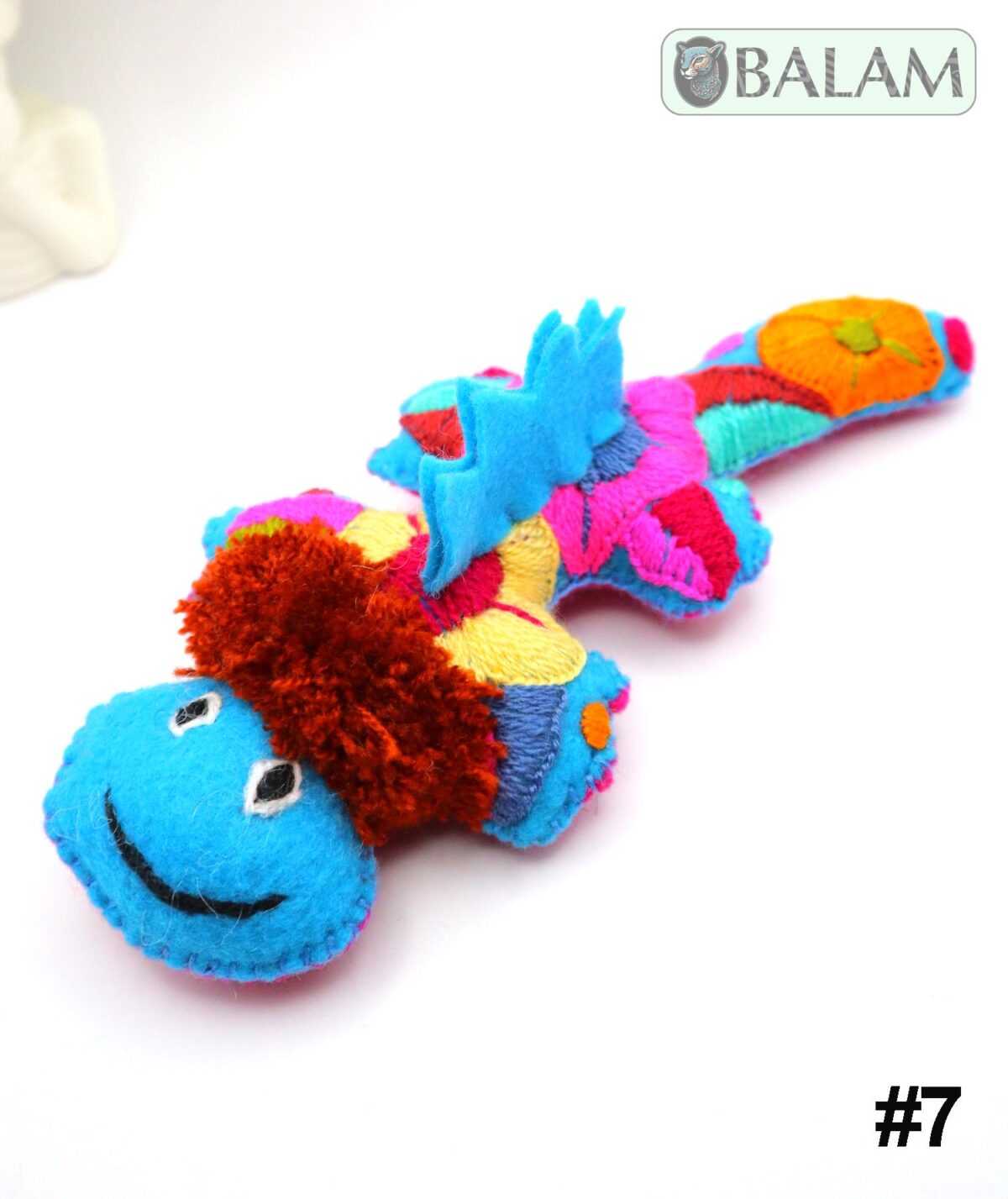 small stuffed animal, cow stuffed animal, Axolotl stuffed animal, Octopus plushie, Colorful Mexican handmade plushies. 5'' to 8'' tall - Image 9