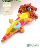 Axolotl stuffed animal, Axolotl Plush, Ajolote stuffed animal, Colorful Mexican handmade plushies. 12'' long