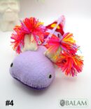 Axolotl stuffed animal, Axolotl Plush, Ajolote stuffed animal, Colorful Mexican handmade plushies. 12'' long