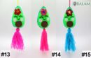 Mexican Cactus Pom Pom tassel, Avocado ornament, Cactus Ornament, Mexican Felt Pom Pom, Tassel.