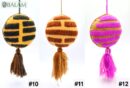 Mexican Concha Pom Pom tassel, Donuts ornament, Donas Ornament, Mexican Felt Pom Pom, Conchas y donas.
