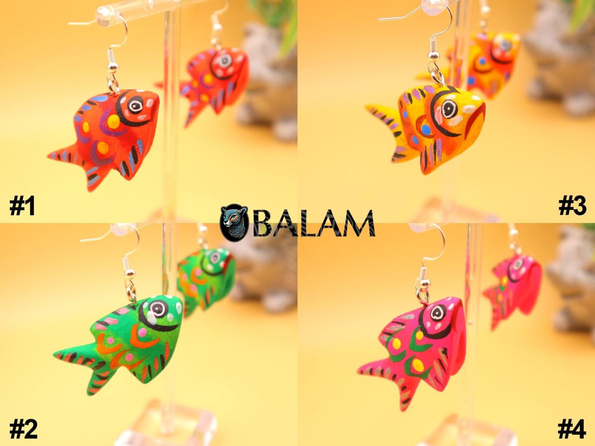 PREMIUM Alebrije Earrings, mini alebrije, armadillo, Hummingbird, Bunny, Coyote, Cat. Silver-plated hook. Read description - Image 7