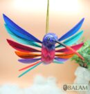 Hummingbird Alebrije, Hummingbird ornament, Wood copal sculpture, hummingbird, bird alebrije, Colibri alebrije, Big hummingbird alebrije.