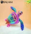 Sea turtle alebrije, cute turtle, turtle, sea turtle Alebrije from Oaxaca, sea animal alebrije, Copal wood sculpture, Wood Art, Alebrije art