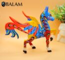 Amazing Pegasus, Pegasus alebrije, pegaso, caballo, Horse alebrije, Alebrije from Oaxaca, alebrije, Wooden alebrije, Pegasus art.