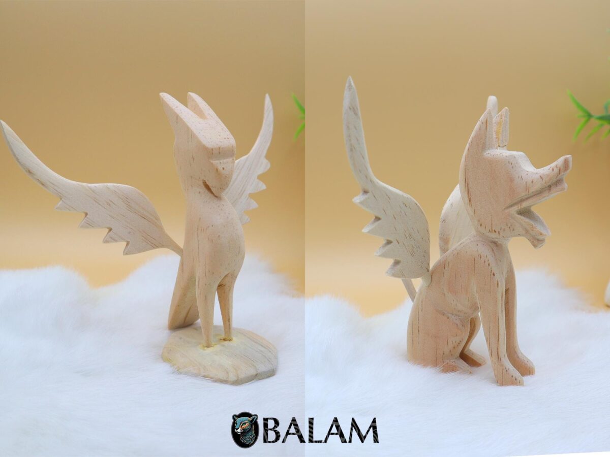 Alebrije wooden sculpture, Blank Alebrije, Copal wood sculpture, Wooden Cat, Dog alebrije, paint your own alebrije. Read Description. - Image 9