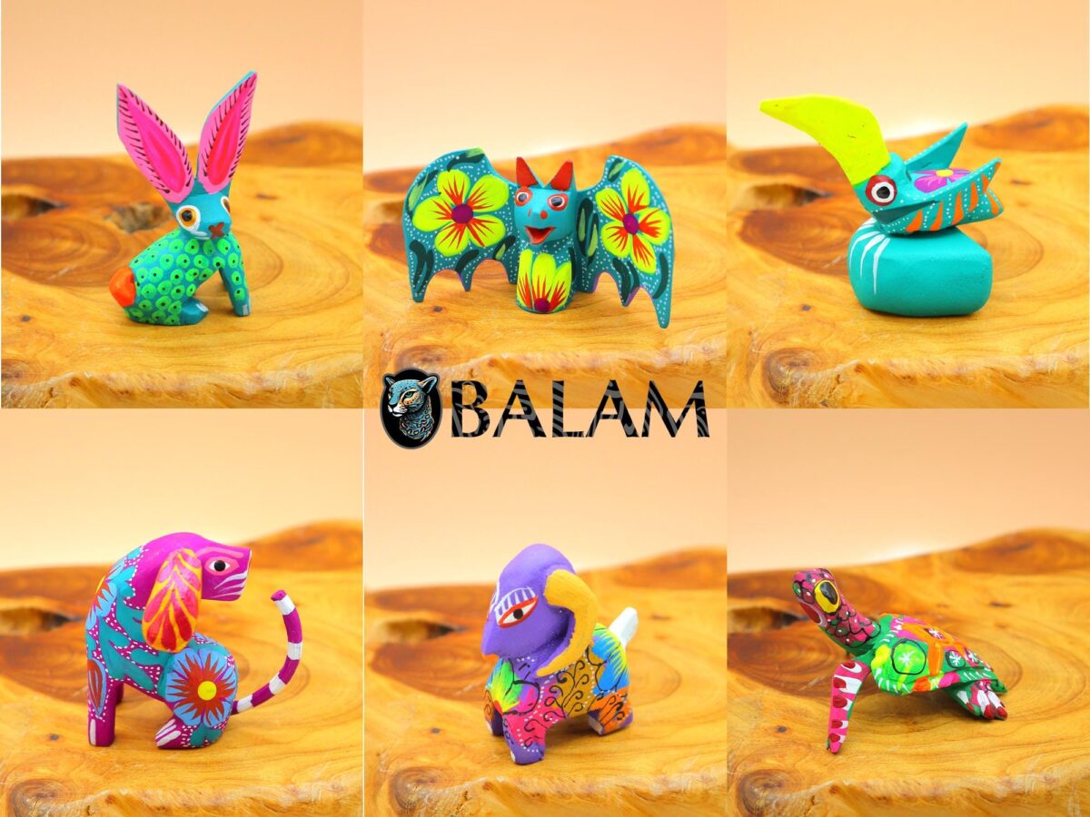 Small alebrije, mini alebrije, Buho alebrije, Doggy, Axolotl, Bunny, Bull, Stingray, snail, Cat, fish Alebrije from Oaxaca, Read description - Image 8