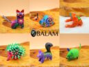 Small alebrije, mini alebrije, Buho alebrije, Doggy, Axolotl, Bunny, Bull, Stingray, snail, Cat, fish Alebrije from Oaxaca, Read description