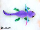 Little Ajolote alebrije, Alebrije from Oaxaca, Copal wood sculpture, Alebrije art, cute Axolotl alebrije, Salamander, Cute axolotl alebrije.