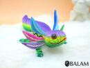 Little Ajolote alebrije, Alebrije from Oaxaca, Copal wood sculpture, Alebrije art, cute Axolotl alebrije, Salamander, Cute axolotl alebrije.