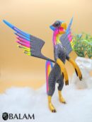 Grifo alebrije, Aguila alebrije, Alebrije from Oaxaca, alebrije, Copal wood sculpture, Wood Art, Alebrije art, Griffin, Phoenix, eagle.
