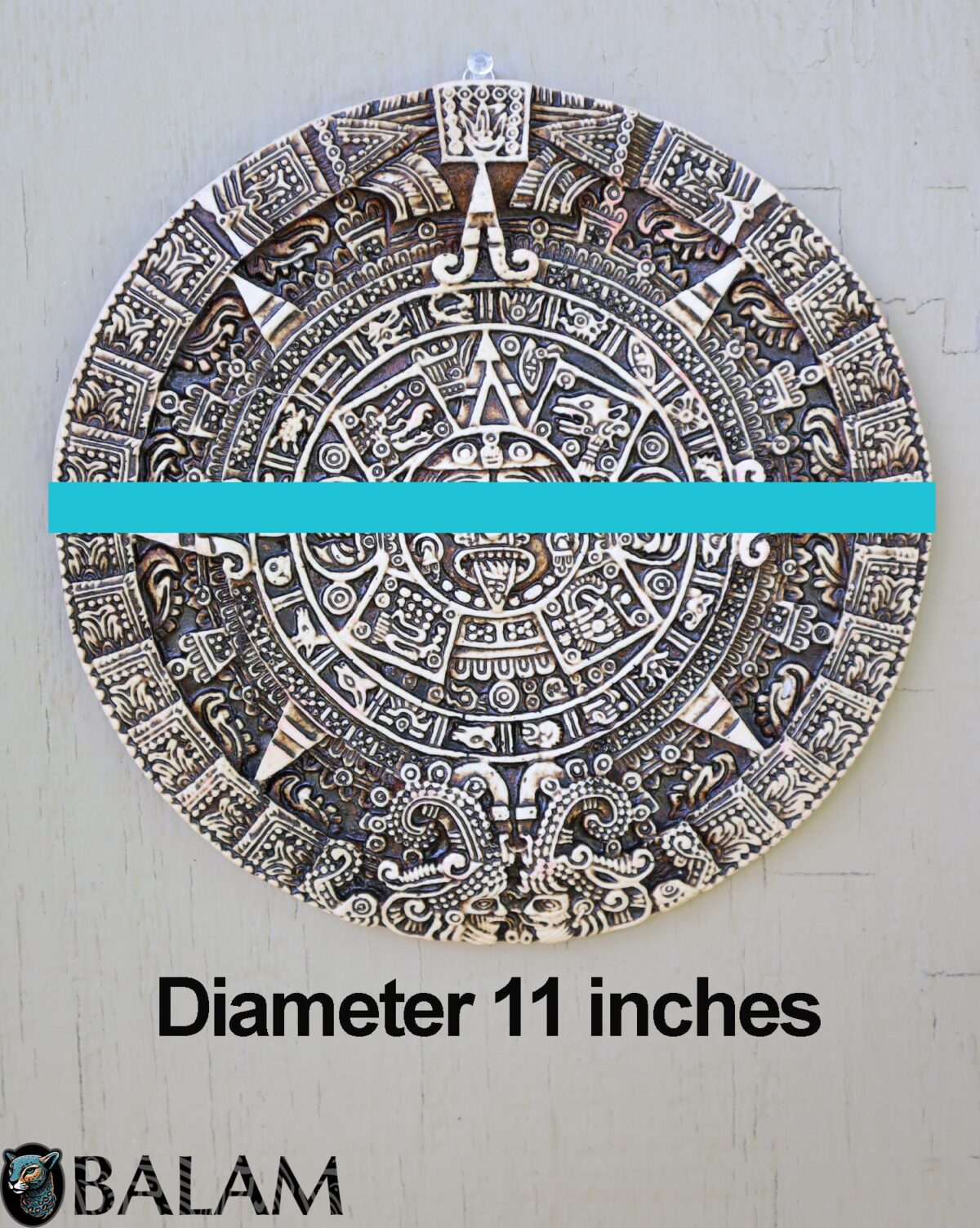 Resin Aztec Calendar Wall Art, Calendario Azteca, Sacrificio Maya, Mayan Sacrifice wall art. - Image 4