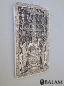 Resin Aztec Calendar Wall Art, Calendario Azteca, Sacrificio Maya, Mayan Sacrifice wall art.