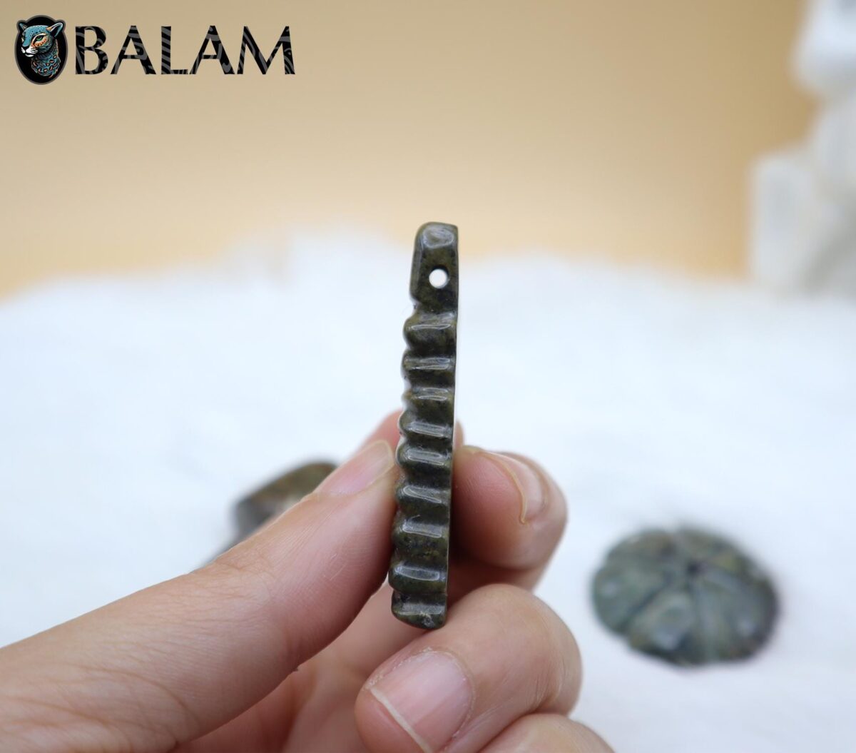 Ceremonial Jade Pendants, Mayan Jade, carved stone pendant, Jade necklaces, Aztec necklace, Mayan Pendant, LOT of Pendants. Read description - Image 3