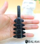 Macuahuitl pendant, Aztec weapon, green jade pendant, Ceremonial Necklace, Jade Necklace. Aztec god. Read Description