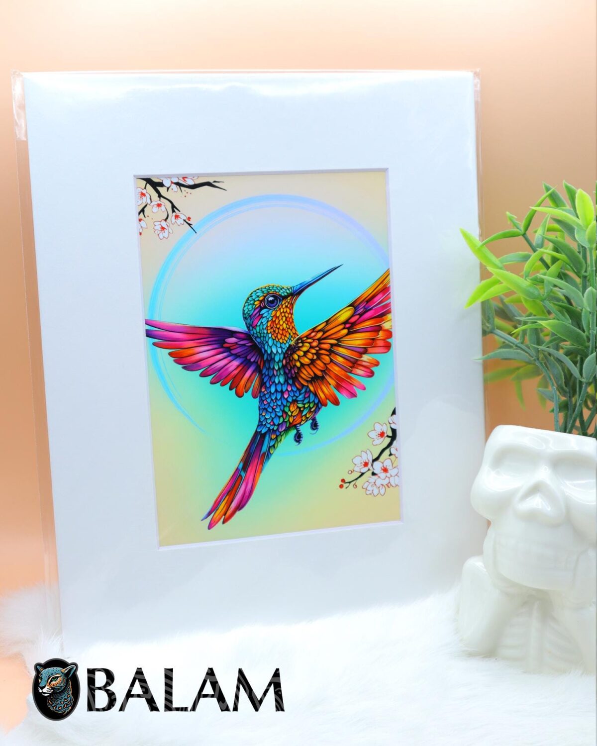 Art Prints, Jaguar, Xoloitzcuintle Print, Axolotl Print, Hummingbird Print. 5X7 or 8X10 Inches with frame. by Antonio Virelas - Image 9