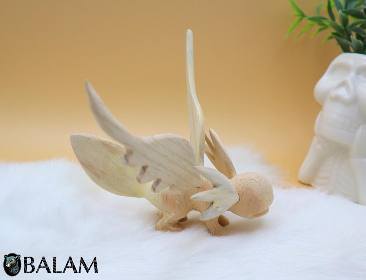 Alebrije wooden sculpture, Blank Alebrije, Copal wood sculpture, Wooden Cat, Dog alebrije, paint your own alebrije. Read Description. - Image 6