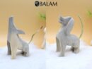 Alebrije wooden sculpture, Blank Alebrije, Copal wood sculpture, Wooden Cat, Dog alebrije, paint your own alebrije. Read Description.