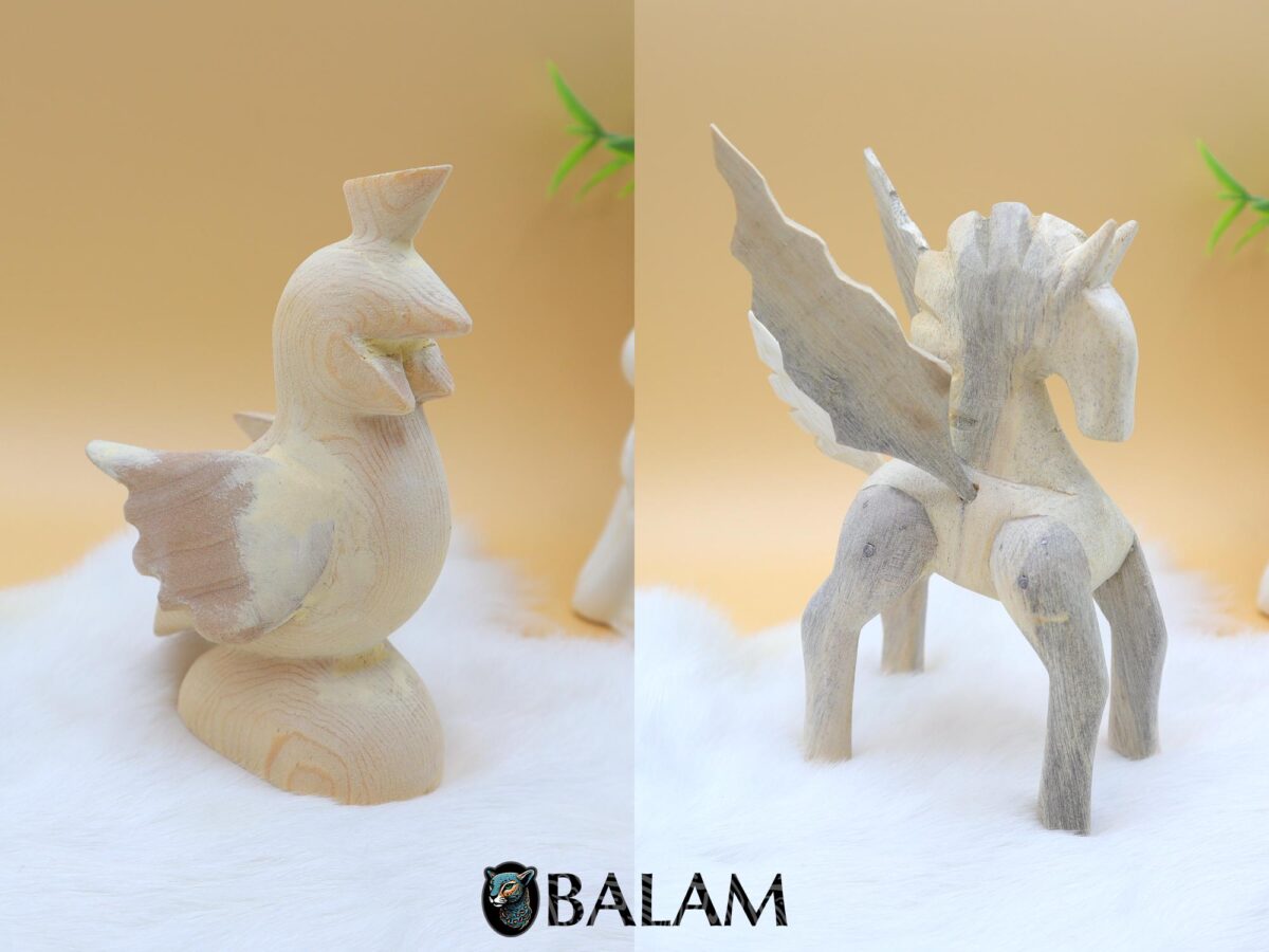 Alebrije wooden sculpture, Blank Alebrije, Copal wood sculpture, Wooden Cat, Dog alebrije, paint your own alebrije. Read Description. - Image 4
