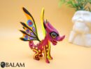 Dragon Alebrije, Alebrije from Oaxaca, alebrije, Copal wood sculpture, Wood Art, Alebrije art, magical creature.