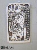 Resin Mayan Calendar Wall Art, Calendario Maya, Ceremonies Mayan, Priest Mayan wall art.