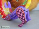 Playful Doggy, Playful Dante, Xoloitzcuintle Alebrije, Wood copal sculpture, Dog Alebrije, Dog with wings, Cute puppy, Alebrije Oaxaca art