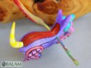 Playful Doggy, Playful Dante, Xoloitzcuintle Alebrije, Wood copal sculpture, Dog Alebrije, Dog with wings, Cute puppy, Alebrije Oaxaca art