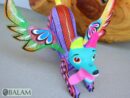 Playful Doggy, Playful Dante, Xoloitzcuintle Alebrije, Wood copal sculpture, Dog Alebrije, Dog with wings, Cute puppy, Alebrije Oaxaca art